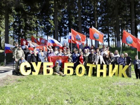 В деревне Пешки привели в порядок братскую могилу к 9 мая новости Солнечногорска 